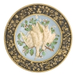 Тарелка настенная "Охотничий трофей" Гипс, роспись Европа, середина ХХ века дне предусмотрены отверстия для крепления инфо 1845k.