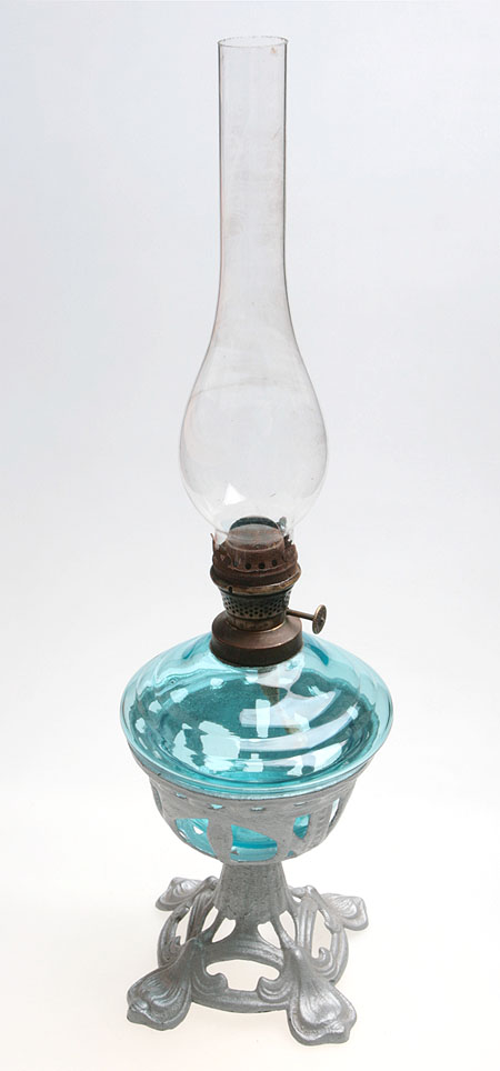Керосиновая лампа Металл, стекло СССР, первая половина ХХ века 1899 г инфо 2095k.