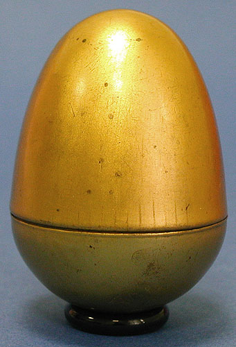 Игольница "Золотое яйцо" Латунь Россия, вторая половина XX века хорошая, незначительные потертости, незначительные мини-царапины инфо 2205k.