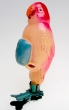 Елочная игрушка "Попугай" (стекло, роспись), СССР, первая половина ХХ века 1900 - 1970", № 532 инфо 2376k.