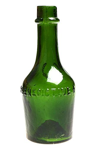 Ликерная бутылка (Стекло - Западная Европа, конец XIX века) 1890 г инфо 2388k.