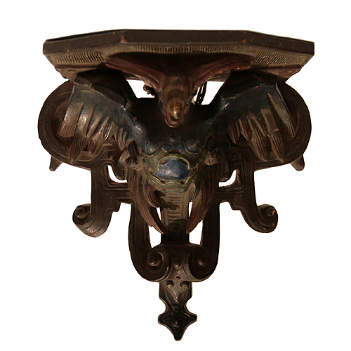 Полочка подвесная "Горгулья" (Керамика, роспись - Восток, начало ХХ века) выступали в роли защитных статуй инфо 2431k.