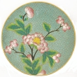 Тарелка "Розовая ветвь" Клуазоне Китай, середина ХX века 2 см Сохранность очень хорошая инфо 2456k.