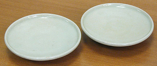 Две тарелочки для риса Фарфор, глазуровка Китай, вторая половина XX века 1960 г инфо 2584k.