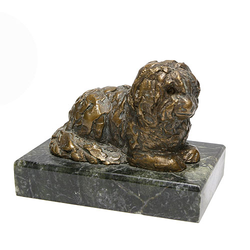 Пресс для бумаг "Собака" Бронза, литье Поделочный камень СССР, ХХ век 5,2 см Сохранность очень хорошая инфо 2730k.