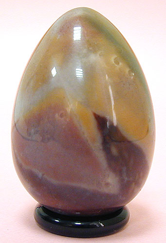 Яйцо пасхальное Яшма лилово-зеленая Вторая половина XX века 1952 г инфо 6179l.