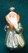 Елочная игрушка "Дед Мороз" Стекло Россия, 40-е годы XX века скол на столбике верхнего крепления инфо 2655n.