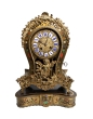 Каминные часы в стиле Буль (золоченая бронза, перламутр, эмаль, черепаховый панцирь), Франция, XVIII век Буль 1786 г инфо 2711a.